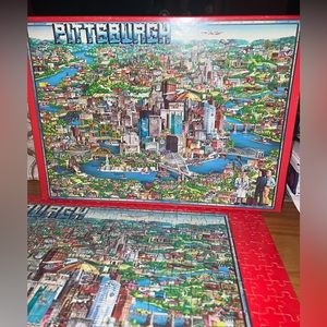 Vintage Pittsburgh Jigsaw Puzzle